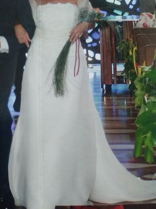 Vestido novia, palabra d honor,