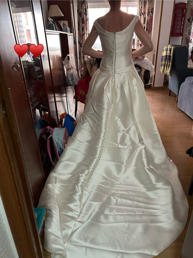 Traje de novia “Rosa Clará”