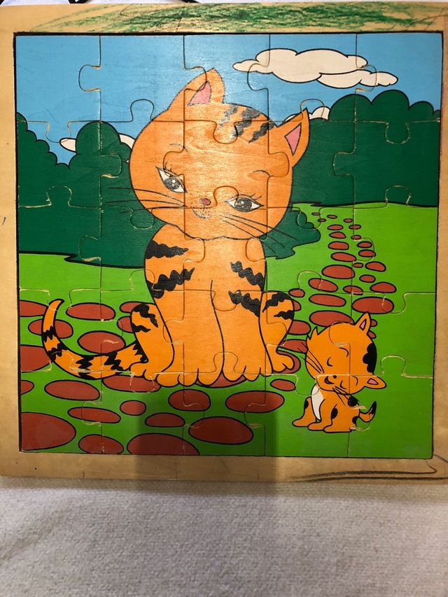 Puzzle infantil de madera