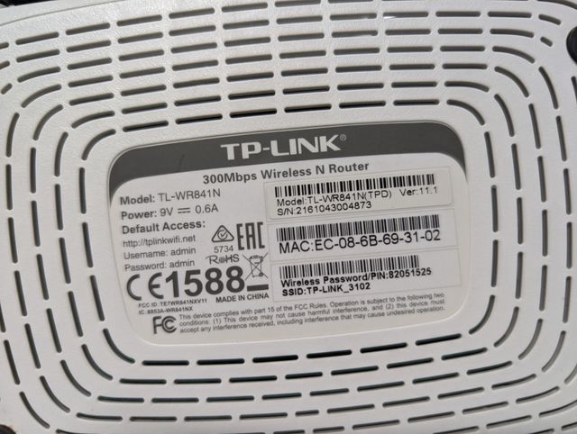 Tp-link Wireless Router