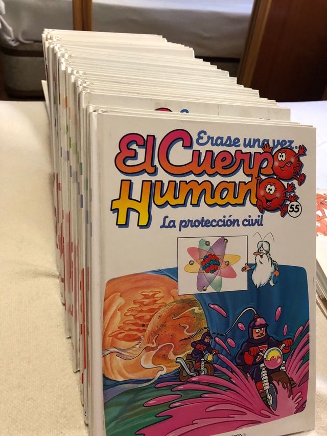 Colección de libros El Cuerpo Humano”