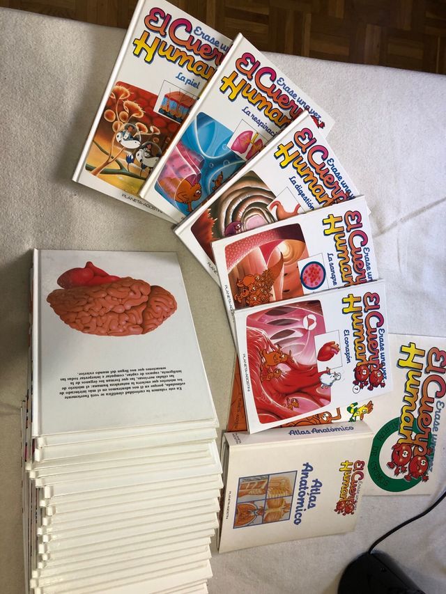 Colección de libros El Cuerpo Humano”