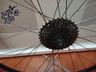 Rueda bicicleta carretera 