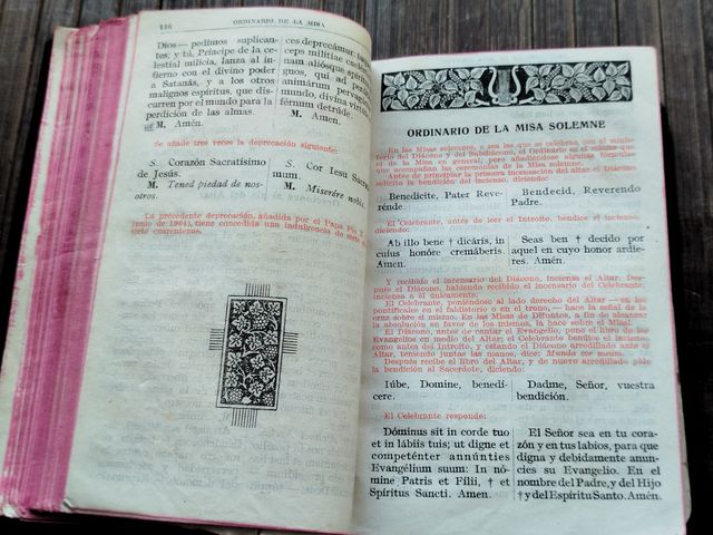 🇪🇸 1941 Misal Cotidiano de los Fieles ✝️📿