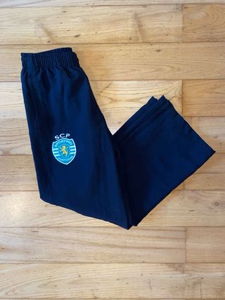 👖Calças Fato de Treino Puma Do Sporting Criança💯