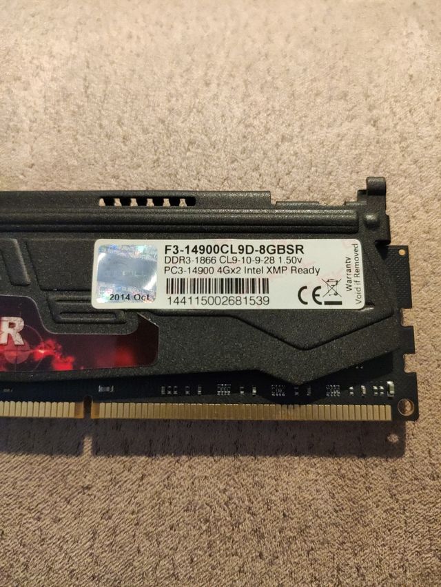 Ram DDR3 1866 G.Skill  8gb