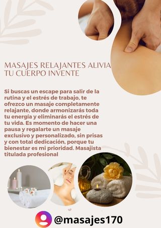 Masajes Relajantes necesita salís del es