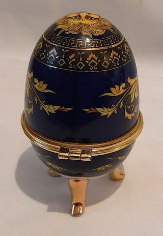 Portagioie per uova stile Faberge