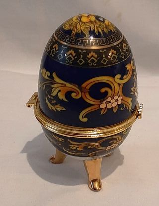 Portagioie per uova stile Faberge