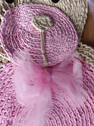 Alfombra infantil de ganchillo con trapillo