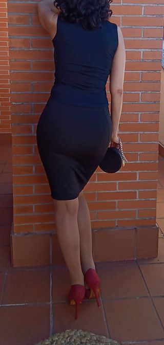 FALDA TUBO NEGRA 