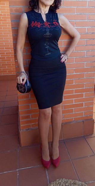 FALDA TUBO NEGRA 