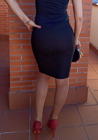 FALDA TUBO NEGRA 
