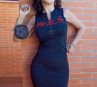FALDA TUBO NEGRA 
