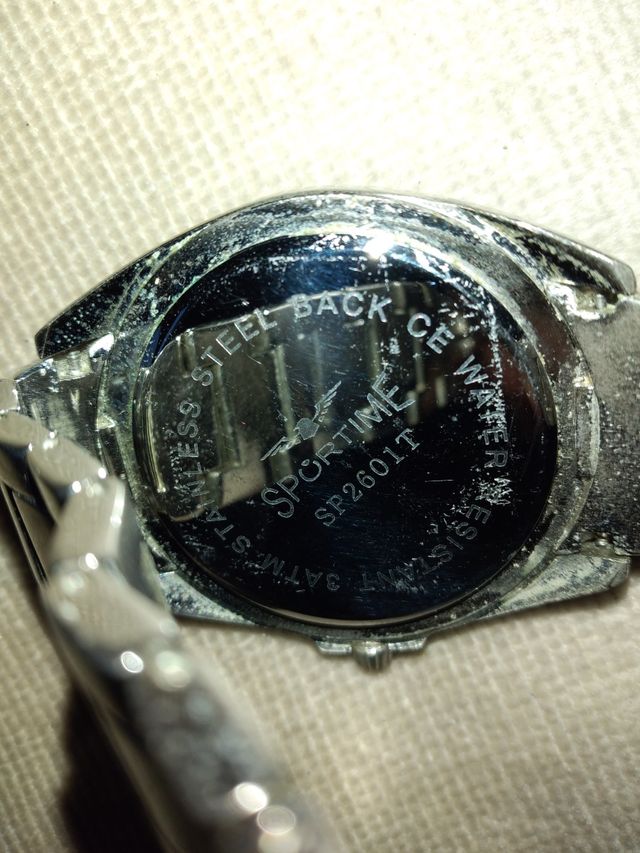 Orologio uomo Sportime acciaio/quarz,water resista