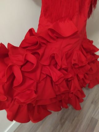 Traje de flamenca 