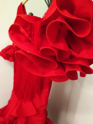 Traje de flamenca 