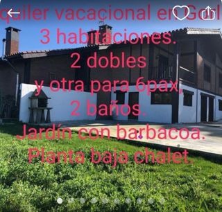 Planta baja con jardin en Gorliz