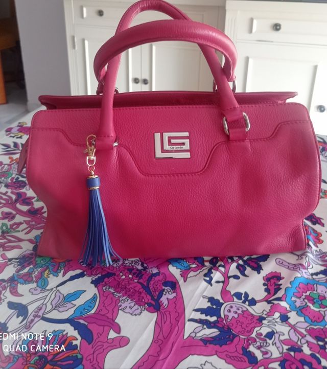 Bolso Guy Laroche color coral