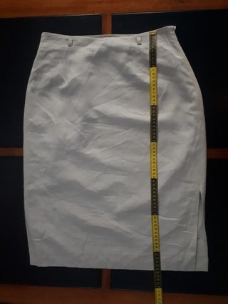 Falda Caramelo blanca T44