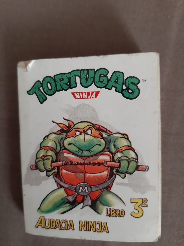 Pequeño libro Tortugas Nknja