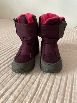 Botas para la nieve de niña número 24