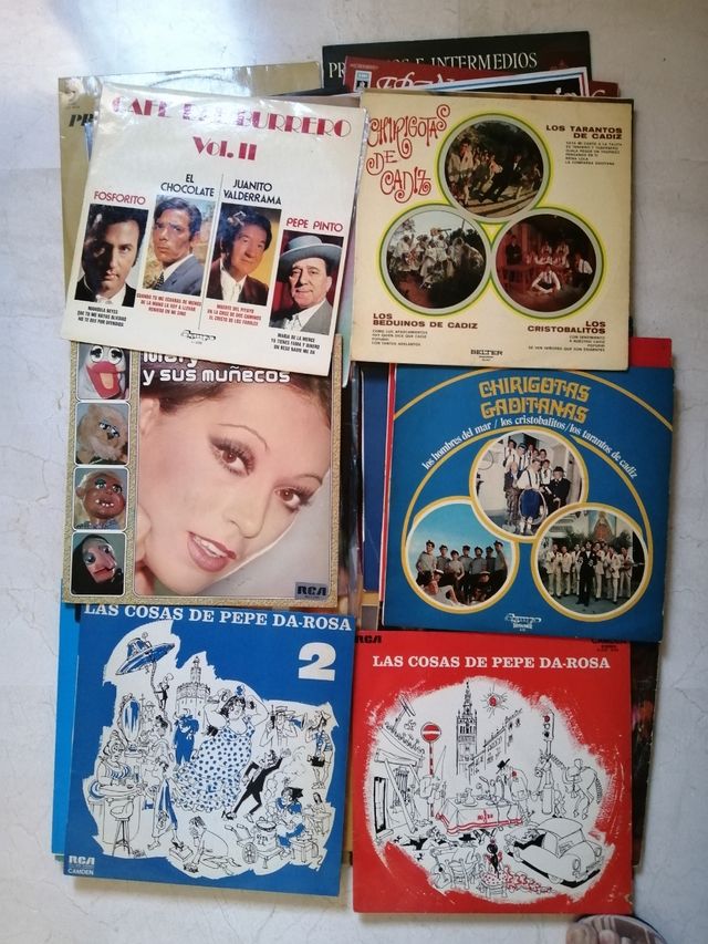 Lote de vinilo