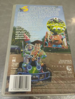 VHS Toy Story ( Juguetes ) Pixar 1995