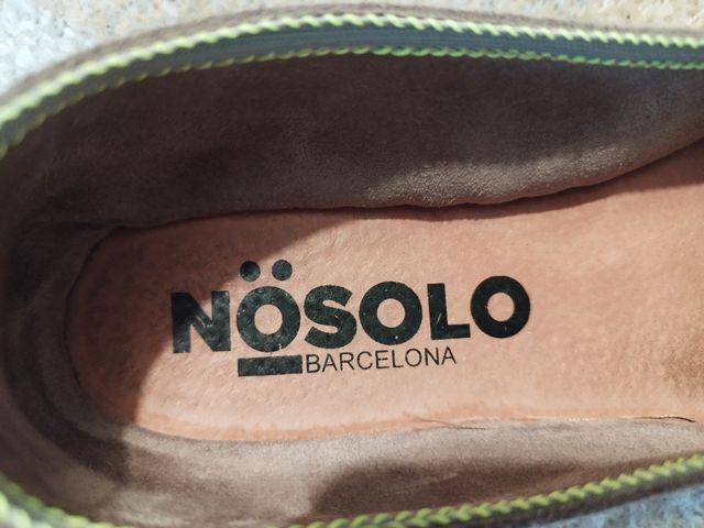 Alpargatas zapatillas de piel mujer 40 (39)