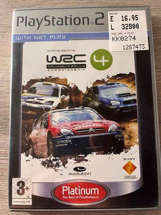 Ps2 - WR 4 fia world rally championship - Platinum