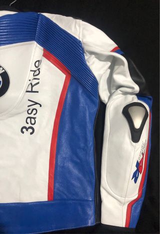 chaqueta deportiva de cuero para moto
