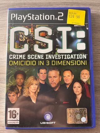 Ps2 - CSI crime scene investigation