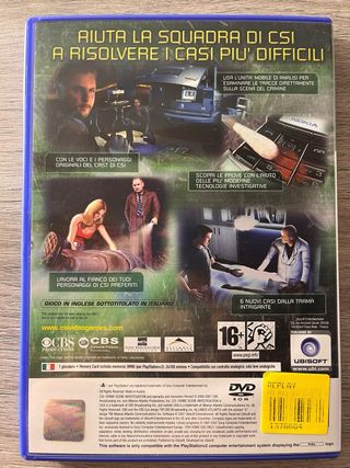 Ps2 - CSI crime scene investigation