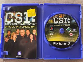 Ps2 - CSI crime scene investigation
