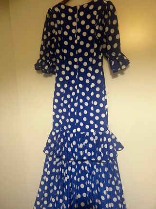 Vestido de sevillanas a medida de niña de 16 años