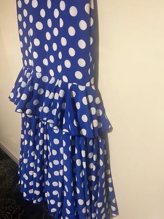 Vestido de sevillanas a medida de niña de 16 años