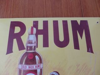 cartel de rhum o ron NEGRITA cartello