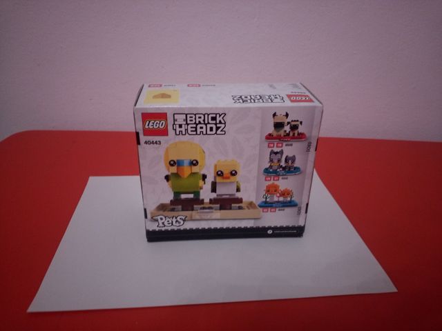LEGO Brickheadz 40443 pappagalli animali gioco 
