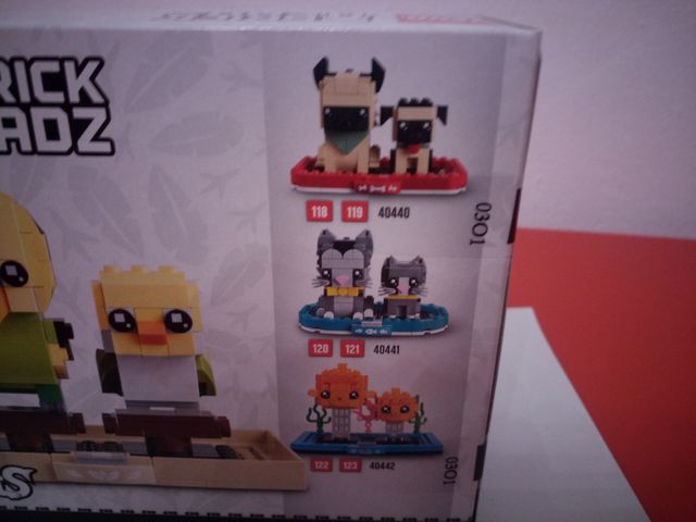 LEGO Brickheadz 40443 pappagalli animali gioco 