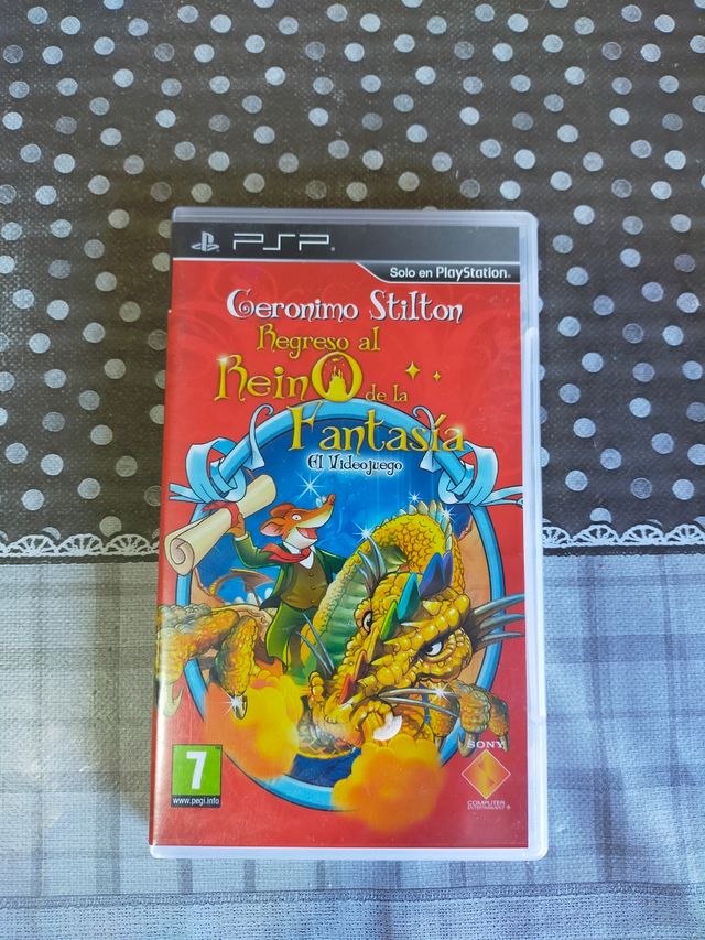 Pack 2 juegos Geronimo Stilton para PSP