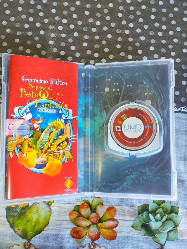 Pack 2 juegos Geronimo Stilton para PSP