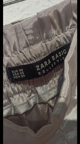 Culotte metalizados gris champagne 