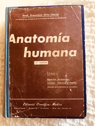 Libro de Anatomia. Orts Llorca