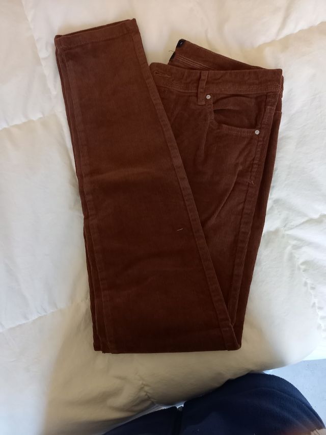 Pantaloni donna velluto