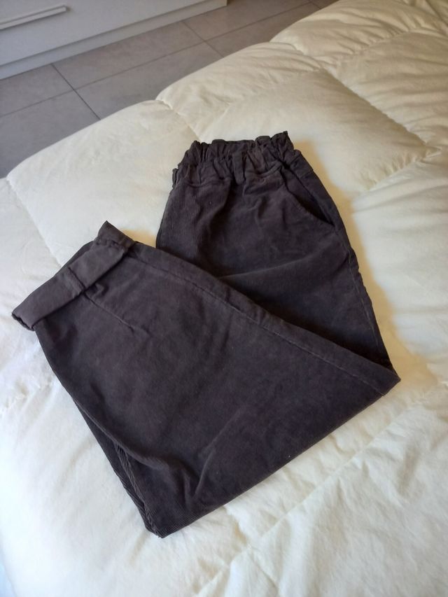 Pantaloni donna velluto
