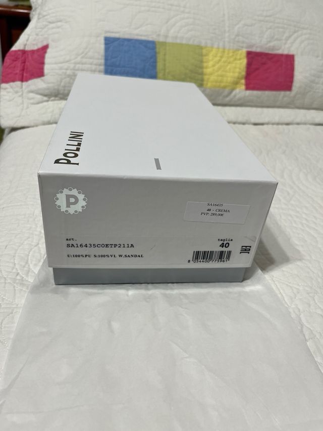 Sandalias de piel de mujer marca POLLINI