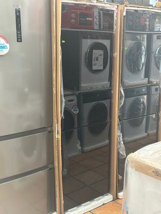 Bolero Combi 322 Glass Black Frigorífico