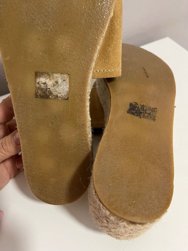sandalias marca, compradas en la illa