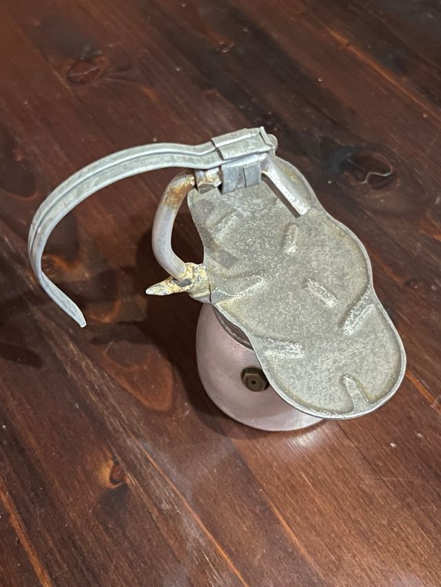 Vecchia caffettiera vintage 