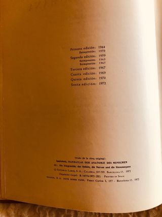 Atlas de Anatomia. Spaltejolz